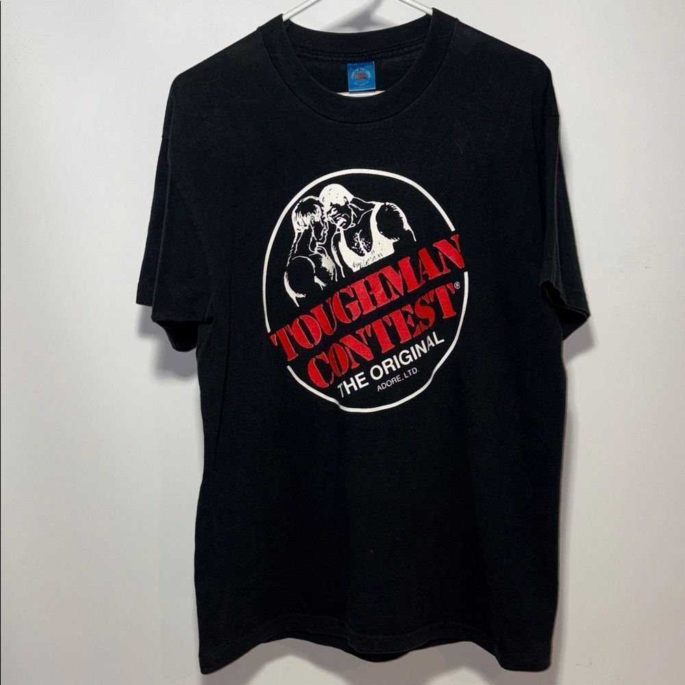 Fruit of the Loom Black Toughman Contest Tee